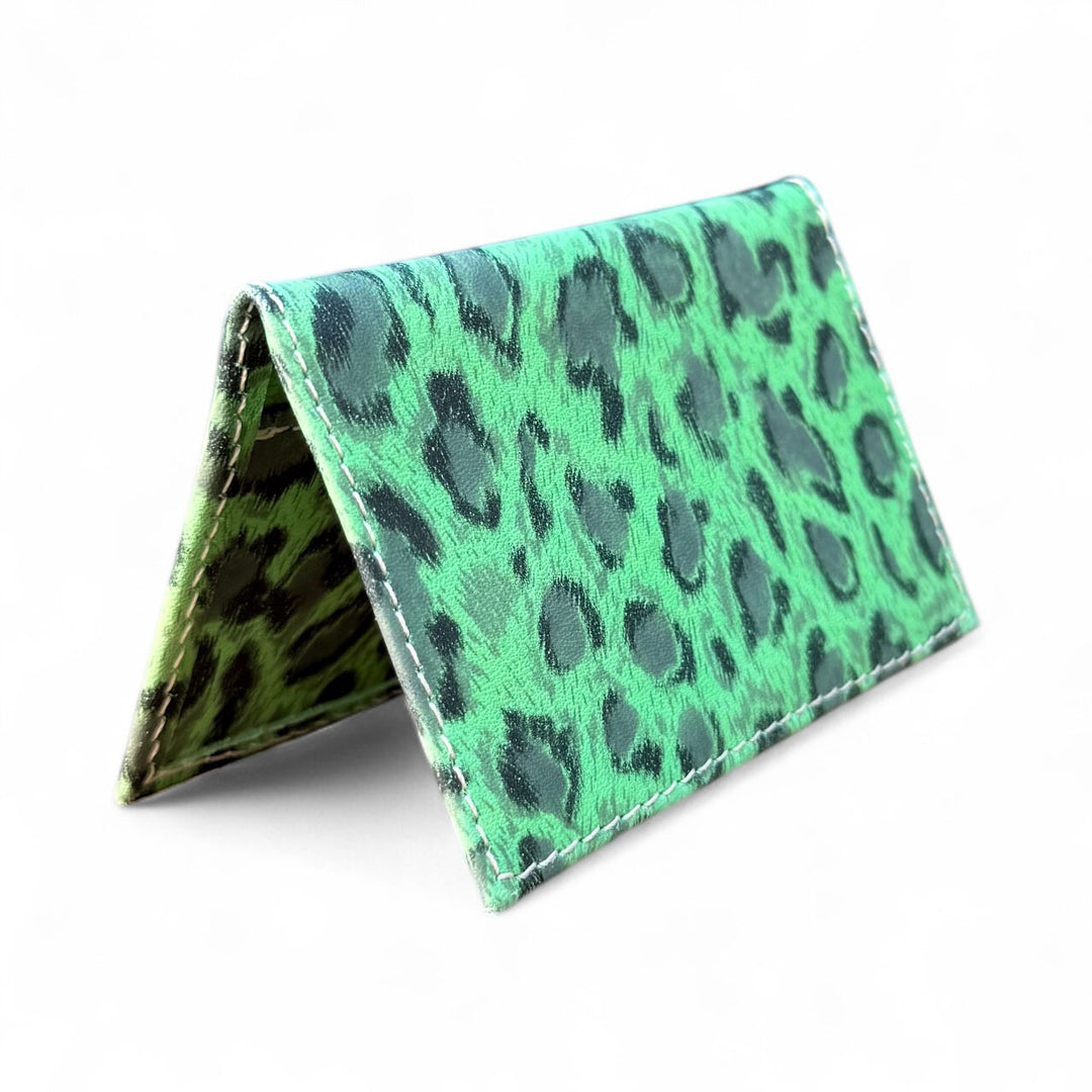 BILLETERA DE CUERO VERDE