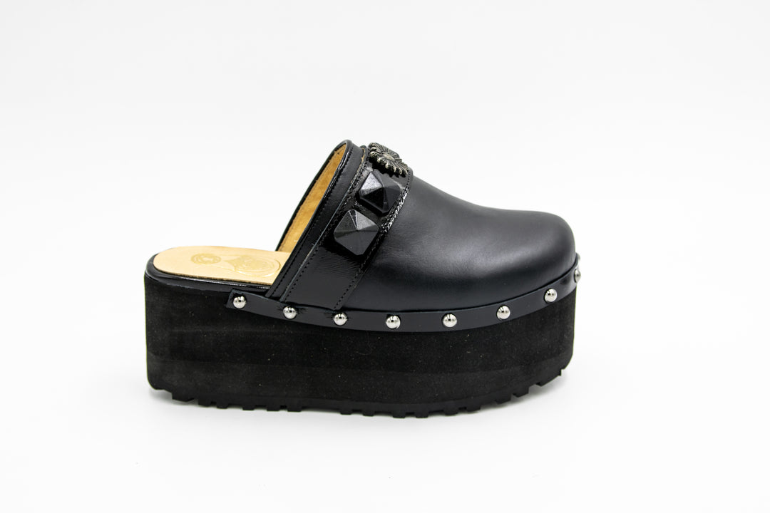 Zapatos de Cuero con Plataforma
