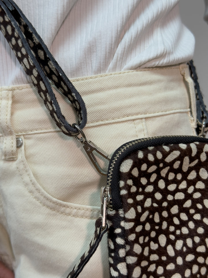 CARTERA DE CUERO PRINT VAQUITA