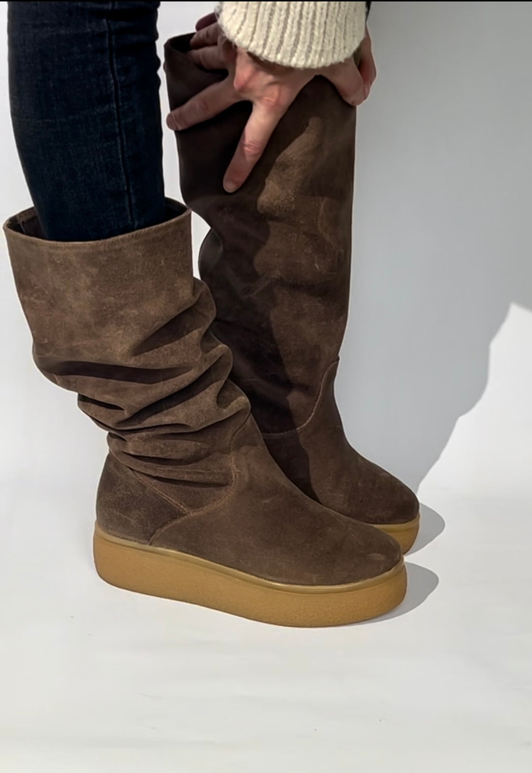 BOTA SOFIA TAUPE