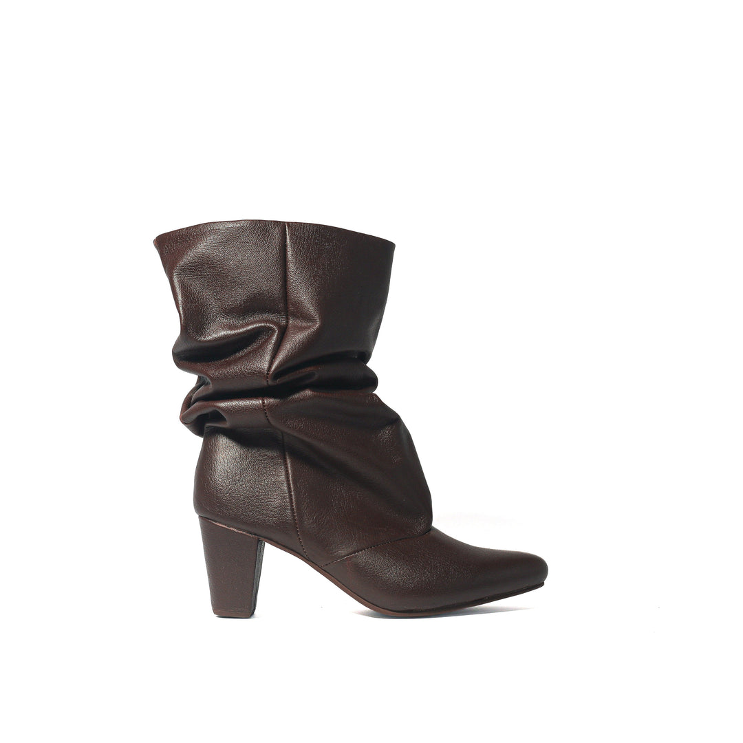 BOTA DE CUERO MILAGROS CAFÉ