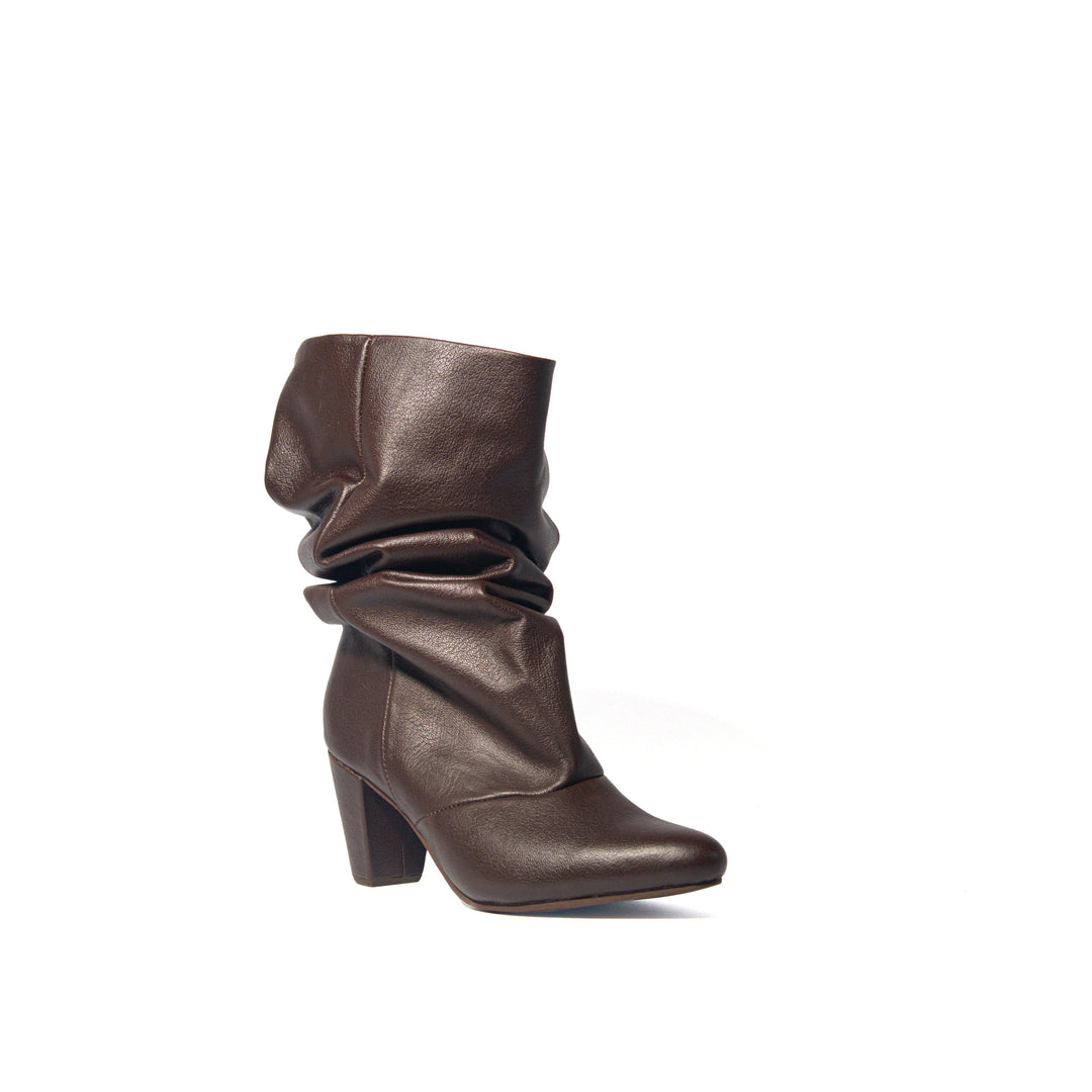BOTA DE CUERO MILAGROS CAFÉ