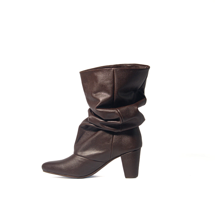 BOTA DE CUERO MILAGROS CAFÉ
