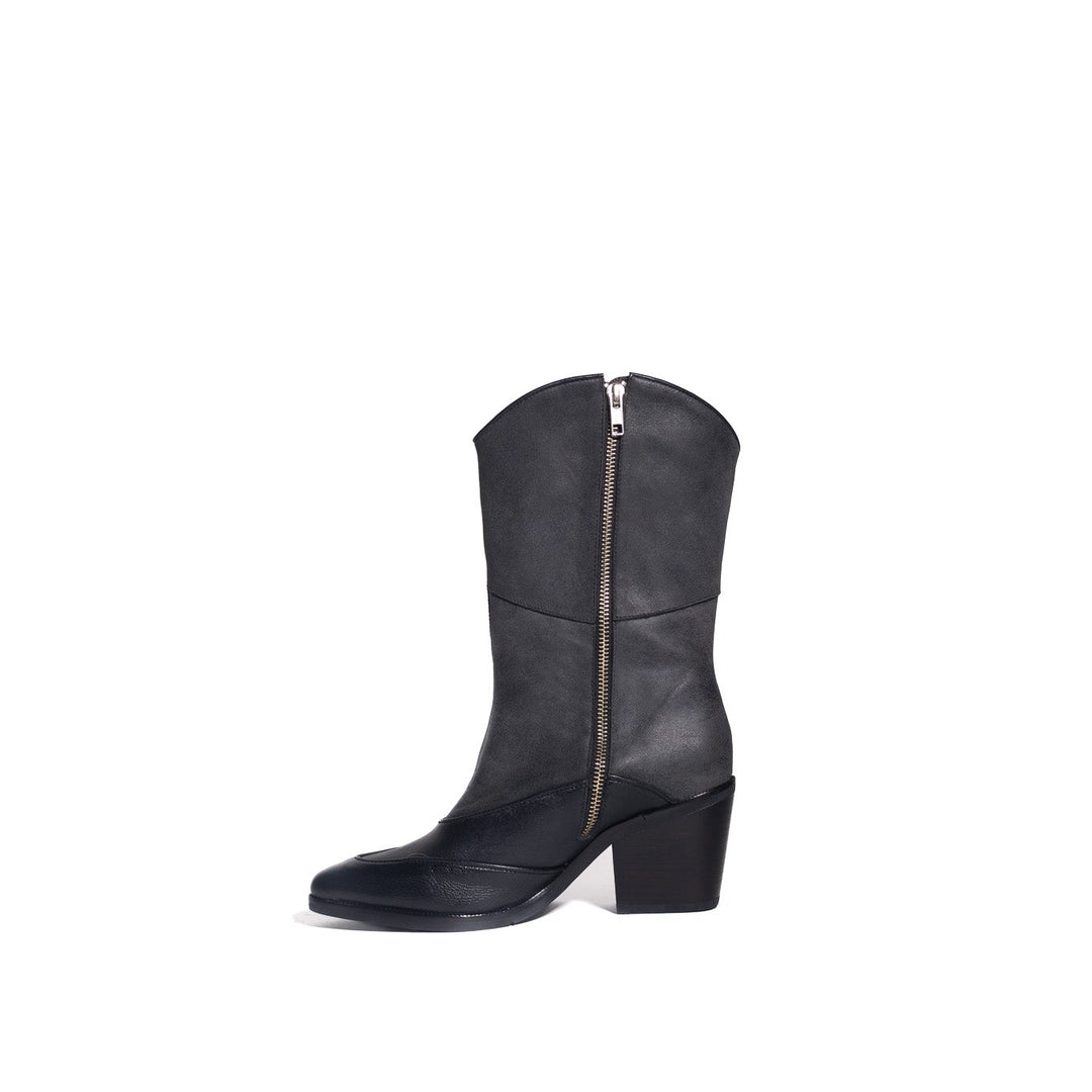 BOTA MUJER DE CUERO VALE