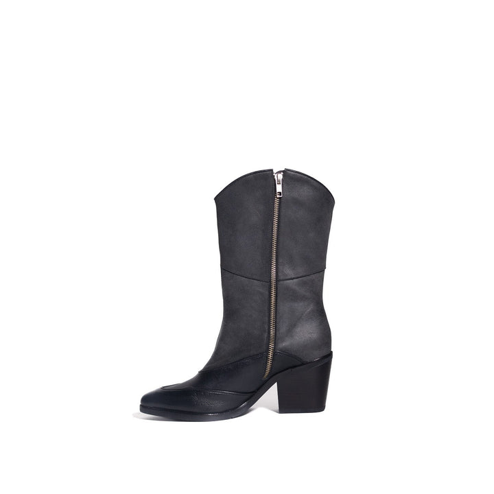 BOTA MUJER DE CUERO VALE