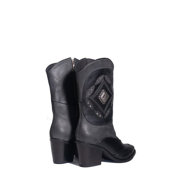 BOTA MUJER DE CUERO VALE