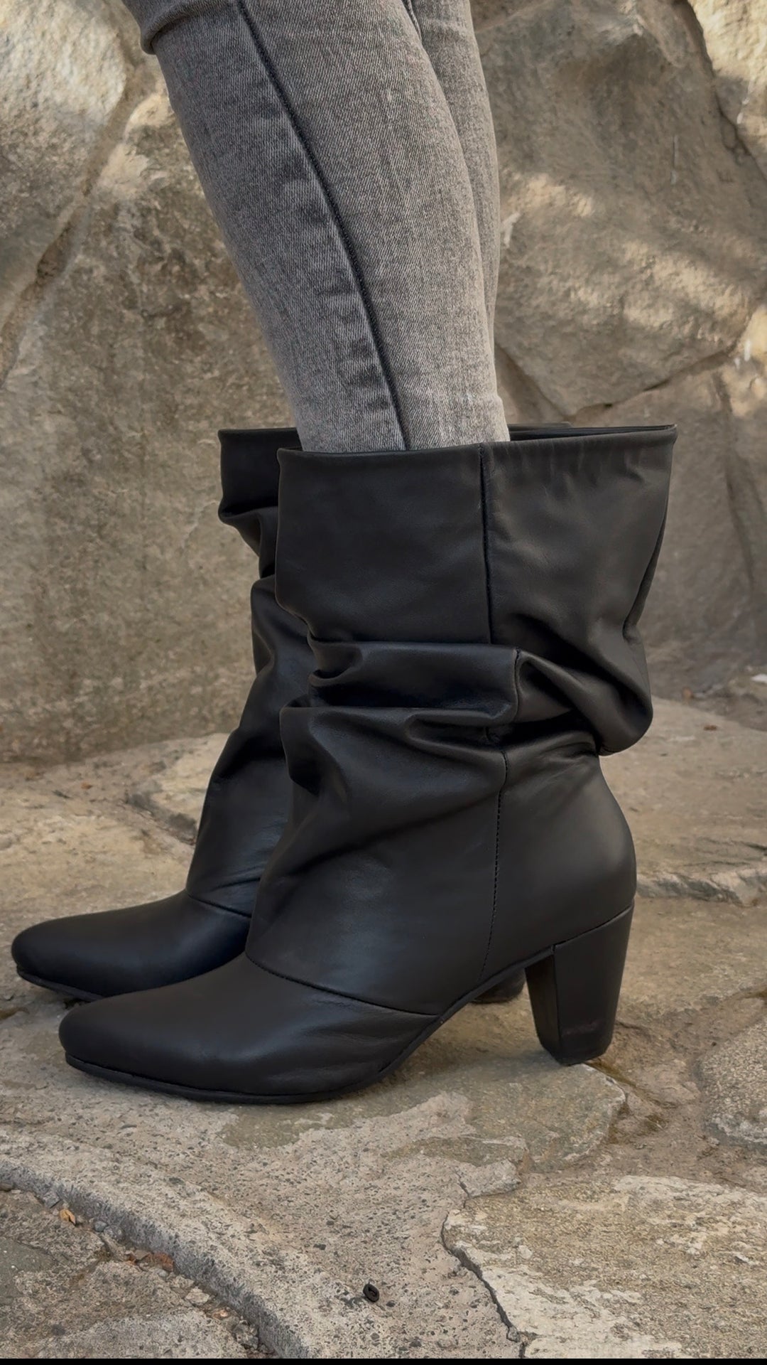 BOTA DE CUERO MILAGROS