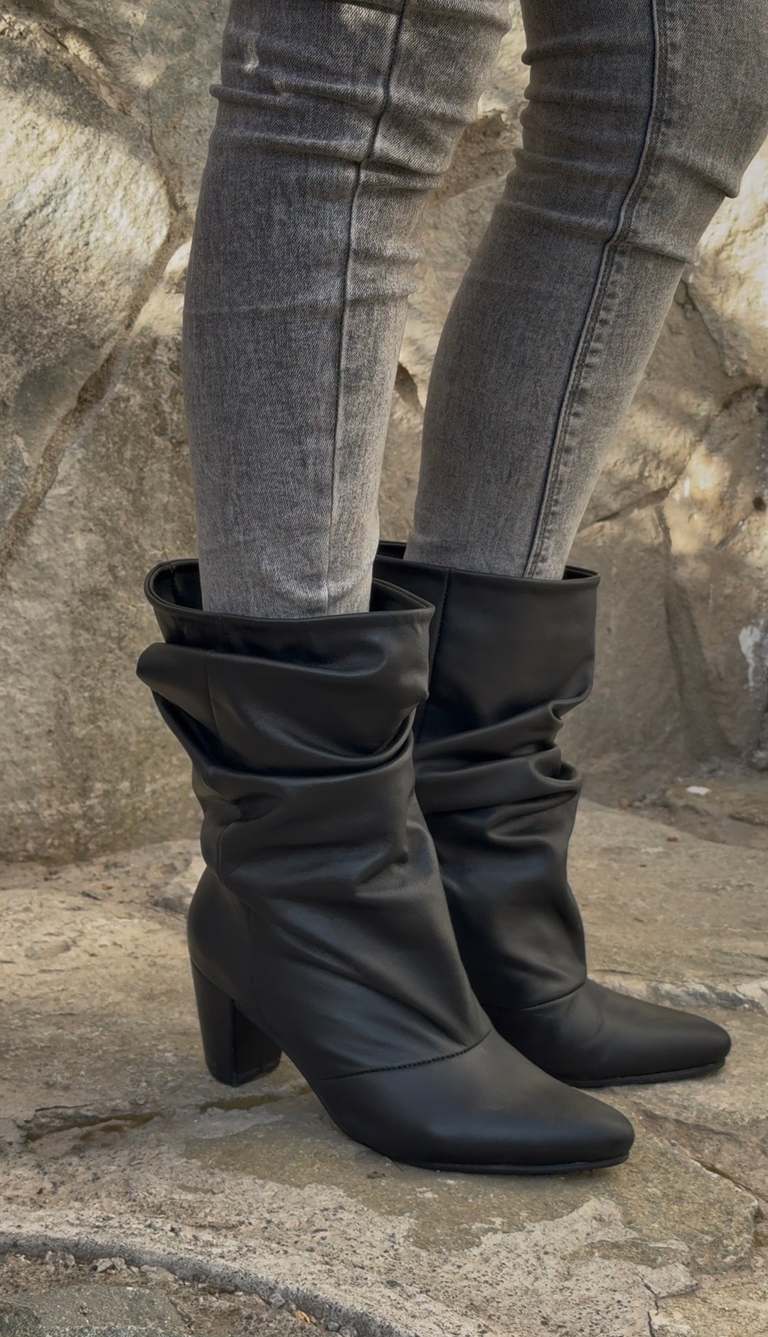 BOTA DE CUERO MILAGROS