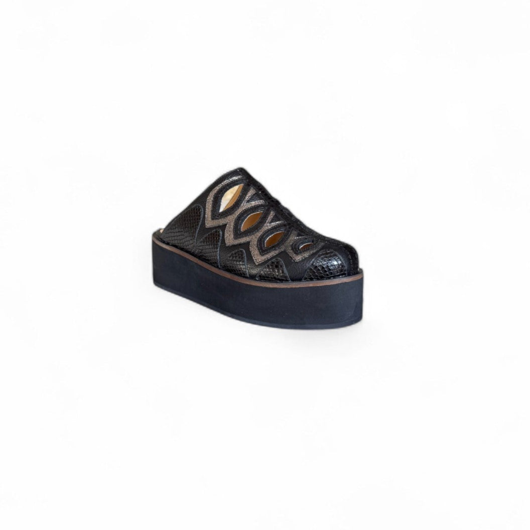 ZUECO FLOR NEGRO