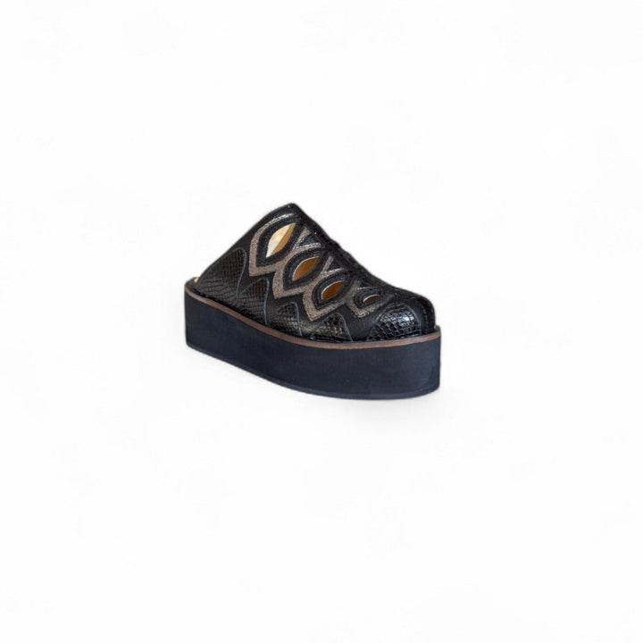 ZUECO FLOR NEGRO