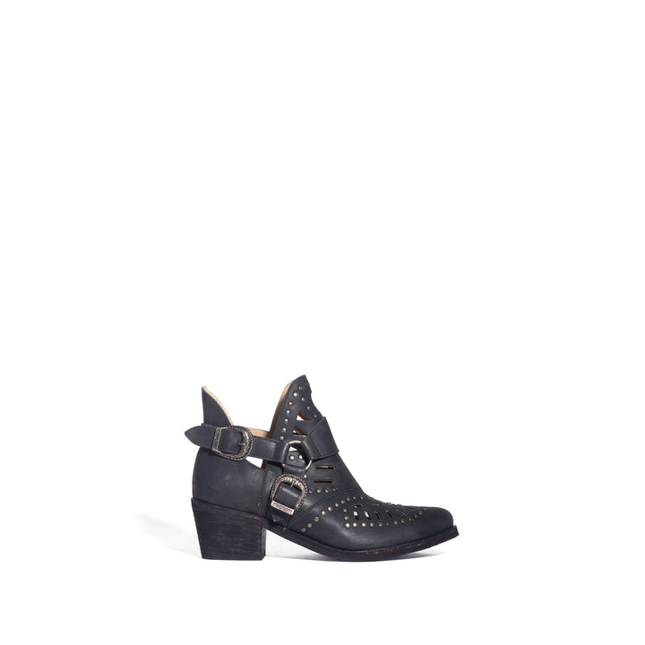 BOTIN MUJER DE CUERO GRACIA NEGRO