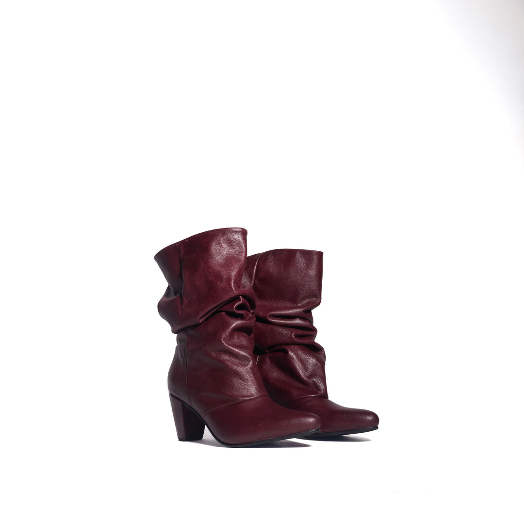 BOTA DE CUERO MILAGROS BURDEO