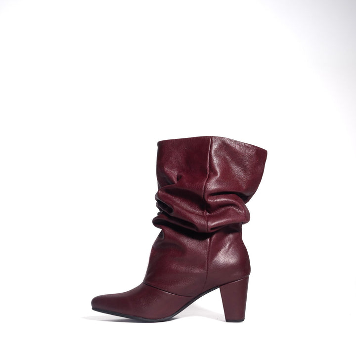 BOTA DE CUERO MILAGROS BURDEO