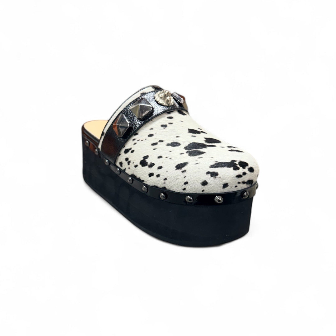 ZUECO MARTINA ALTO VACA NEGRO