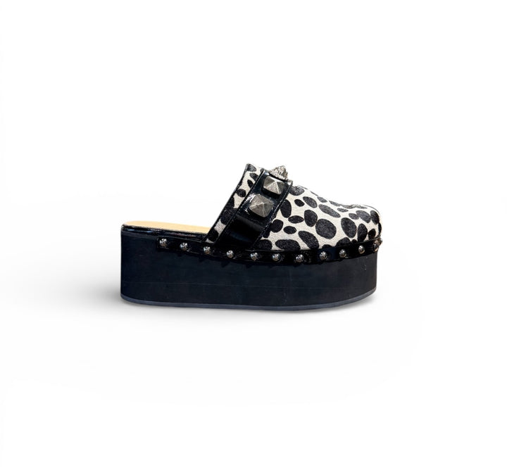 ZUECO MARTINA ALTO VACA NEGRO