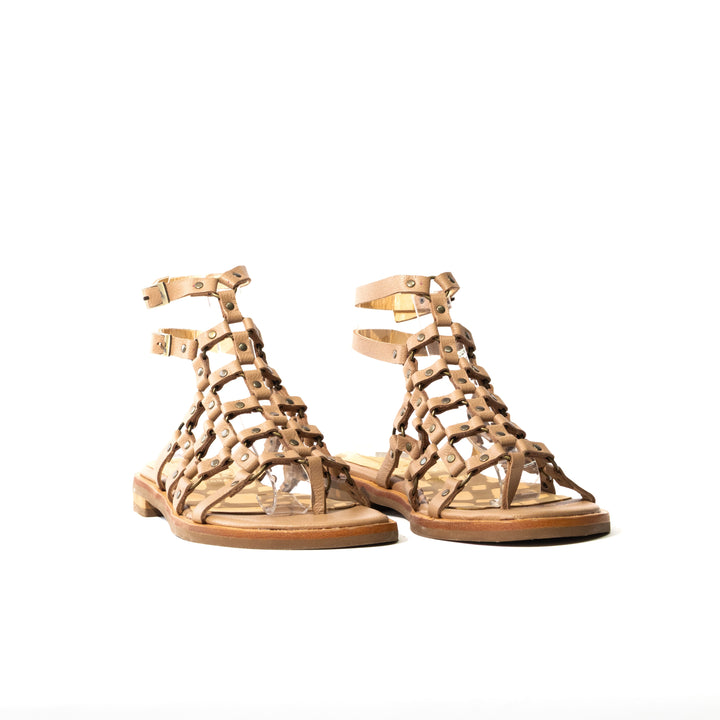 SANDALIA ROMANA CAMEL
