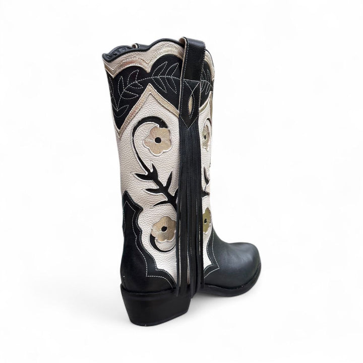 BOTA FLOR NEGRA