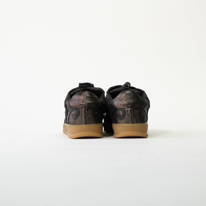ZAPATILLA CUERO MANDI NEGRA