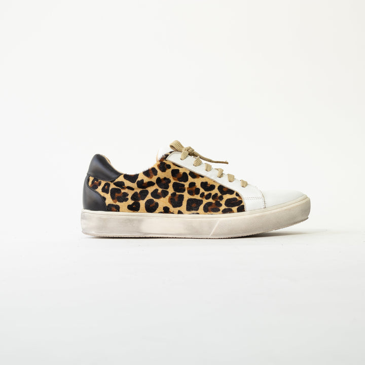 ZAPATILLA DE CUERO PRINT