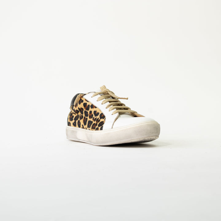 ZAPATILLA DE CUERO PRINT