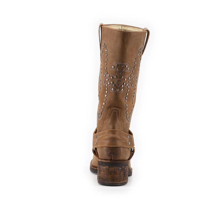 BOTA ELENA CAFÉ  DE CUERO