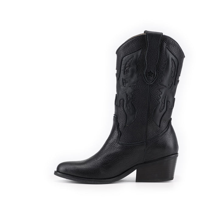 BOTA AGUILA BLACK  DE CUERO