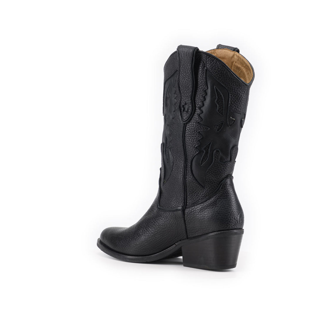 BOTA AGUILA BLACK  DE CUERO