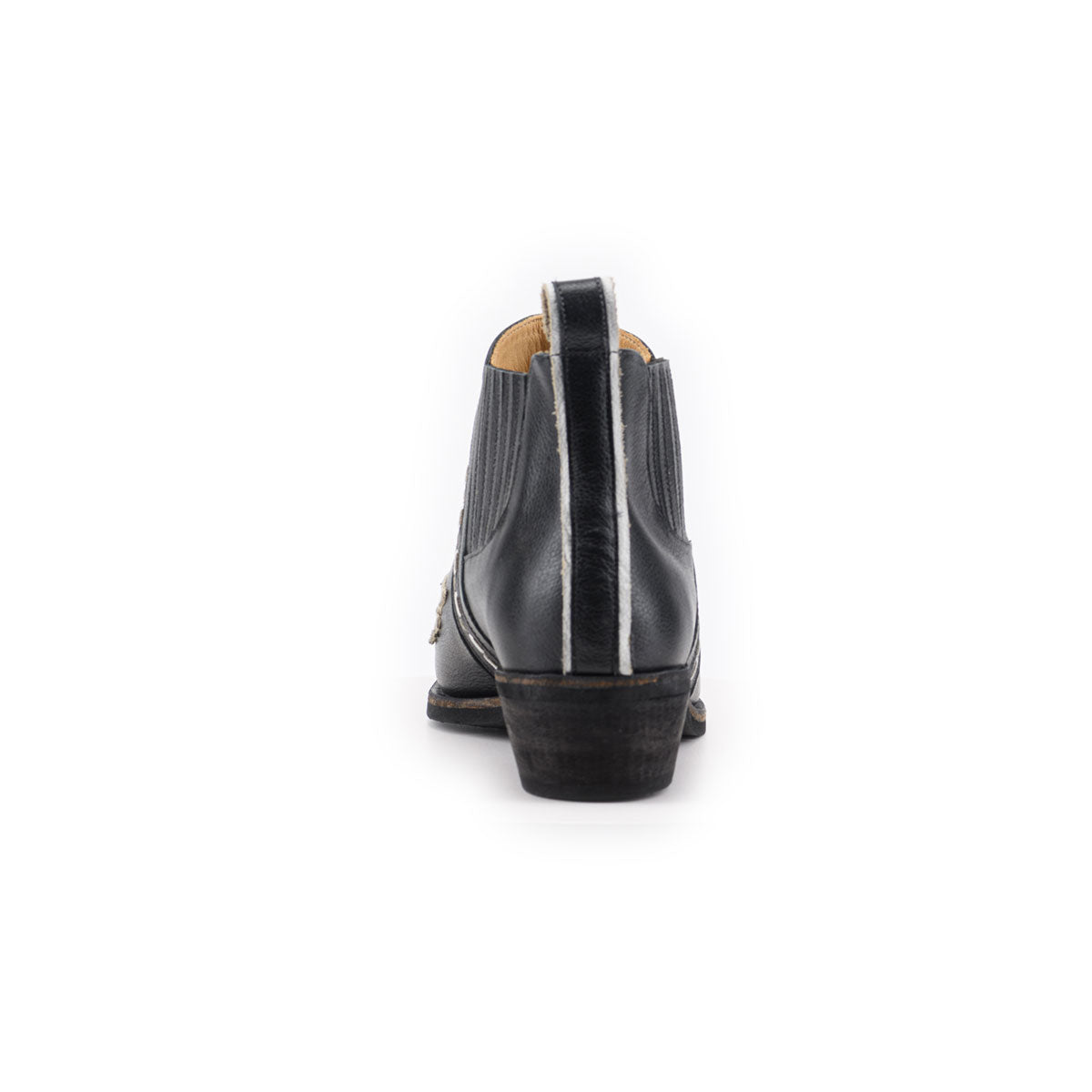 Botin hotsell cuero negro