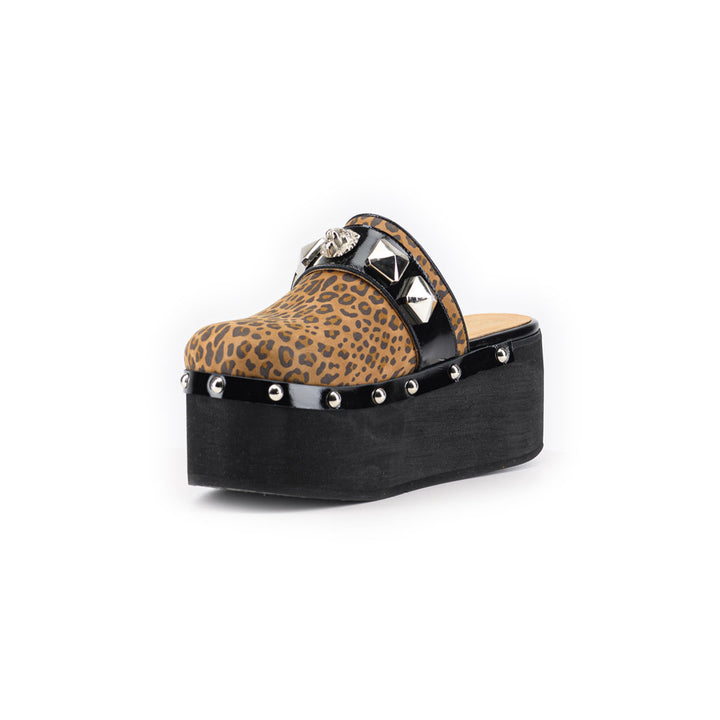 ZUECO LEOPARDO NEGRO