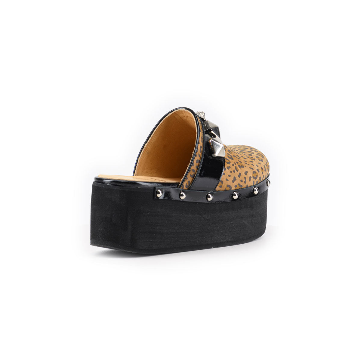 Zueco discount negro plataforma