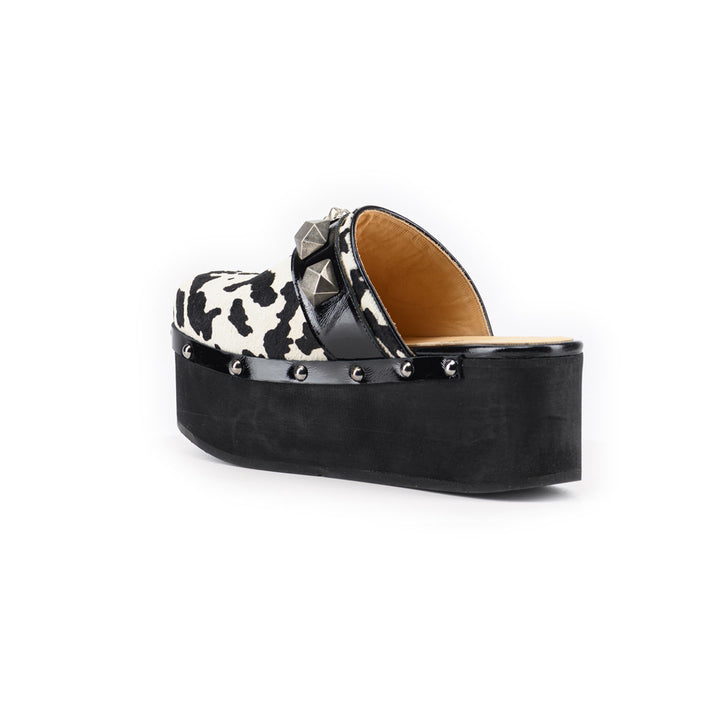 ZUECO MARTINA PRINT NEGRO