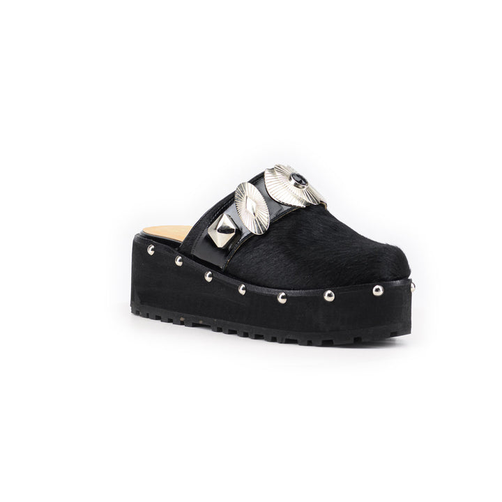 ZUECO MARIA PIEL NEGRO