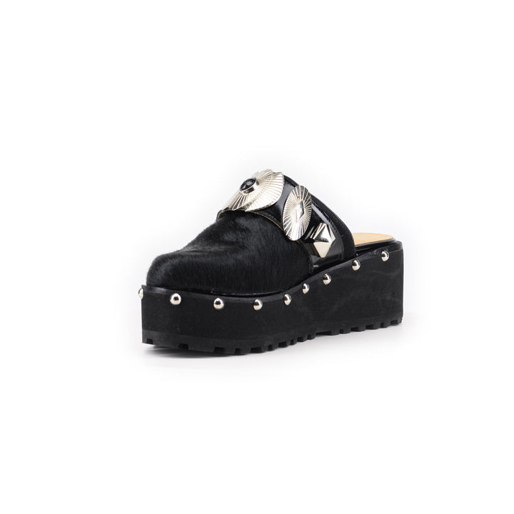 ZUECO MARIA PIEL NEGRO