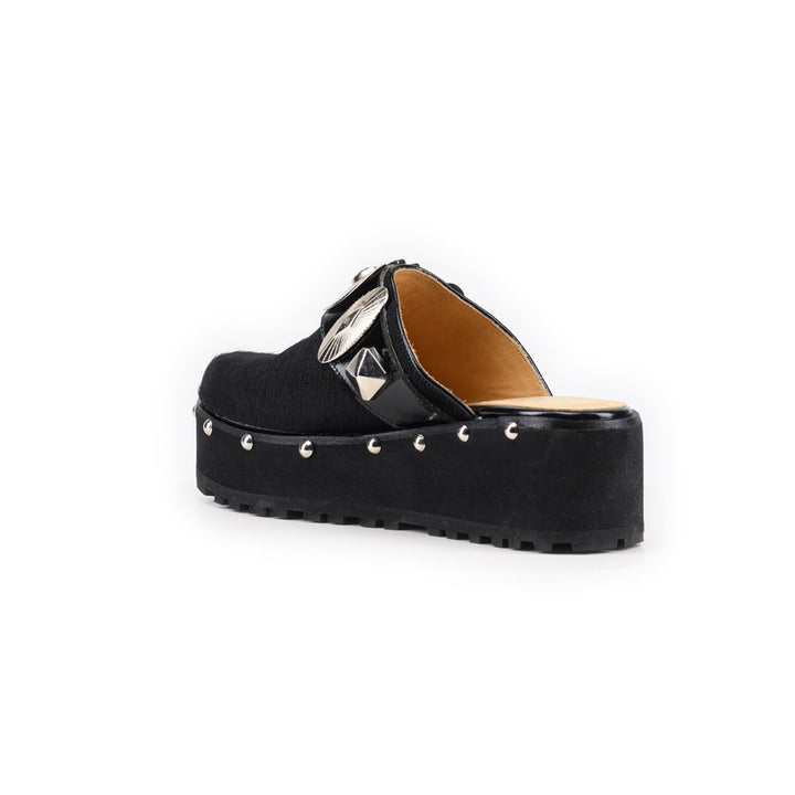 ZUECO MARIA PIEL NEGRO