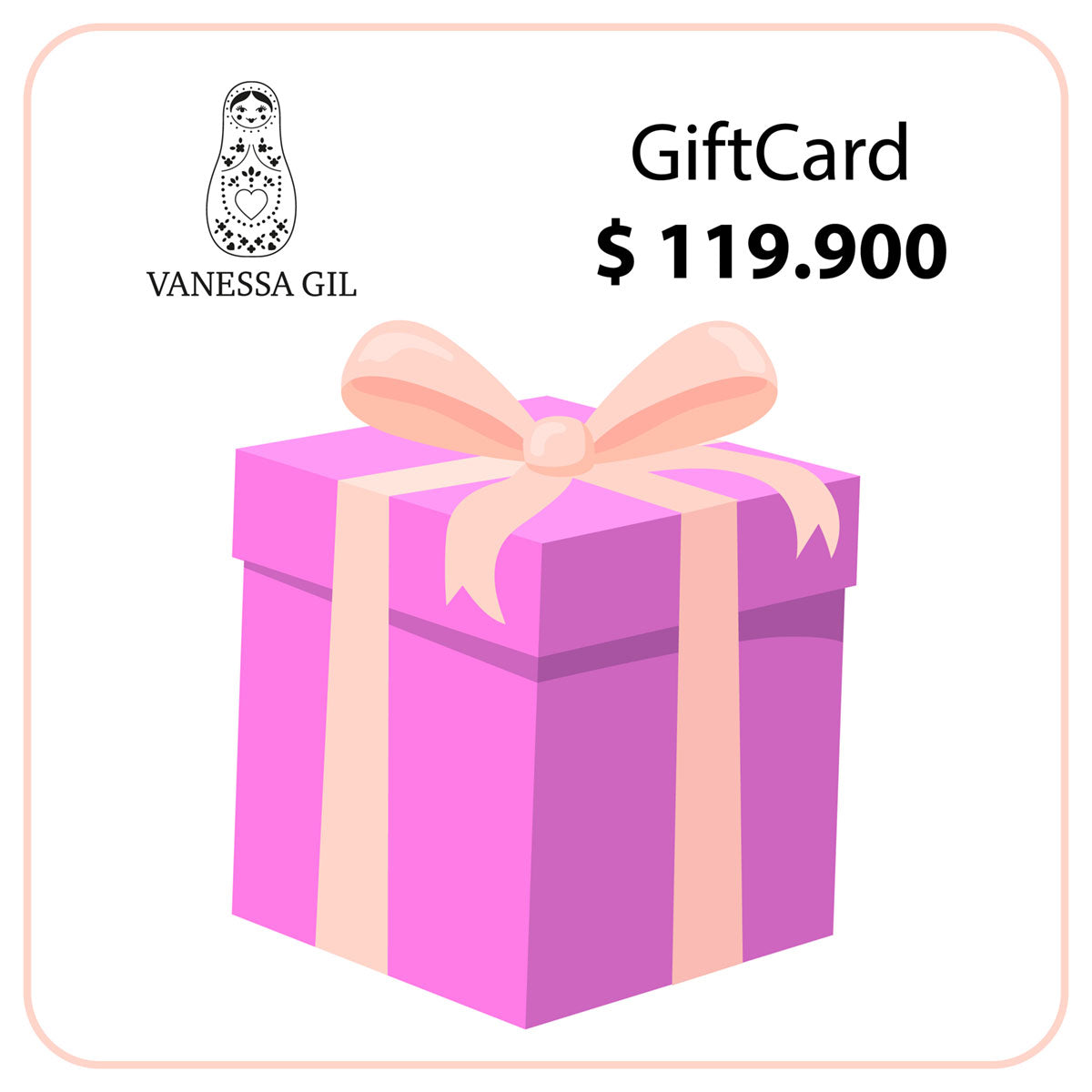 GIFTCARD $119.900